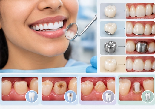 Compare dental crown cost in New Gurgaon with dentru for quality tooth restoration. Dental Crown Cost